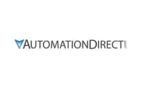 Automationdirect logo on a white background for factory automation.